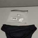 Women's Bathing Suit Bottoms Full Coverage Ruched Bikini Tankini Bottom Swimsuit Brief (Black2) S