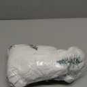 MIULEE Christmas Decorative Pillow Covers Set of 2 Faux Fur Throw Pillows with Embroidered Christmas Tree 20x20 Inch White Green Winter Couch Covers for Festival Sofa Bedroom Living Room Home Decor