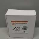 Fabulous Party 180PCS Black Plastic Silverware, Heavy Duty Disposable Utensils Include 60 Forks,60 Spoons and 60 Knives, Black Cutlery Plastic Silverware Sets for Party, Birthday, Wedding