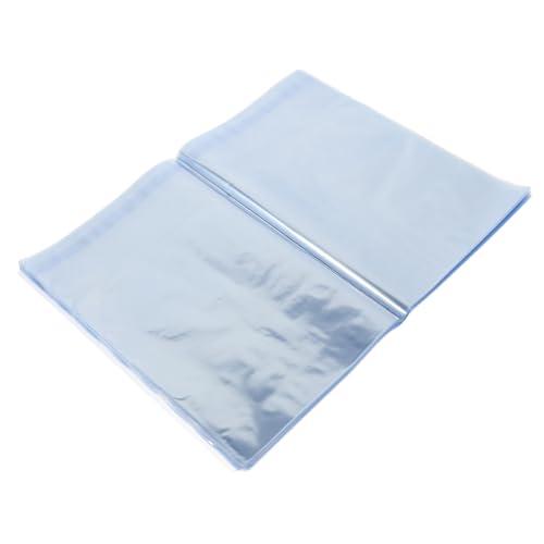 TOPPERFUN 100pcs Pof Heat Shrink Film Bags Film Sealer for Packaging Cellophane Wrap Sachet Bags