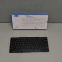 OMOTON Bluetooth Keyboard Compatible with iPad A16 11th 10th Generation, iPad 10.2 (9th/8th/7th), iPad Pro 13/12.9/11 inch, iPad Air/Mini and More iOS Devices, Black