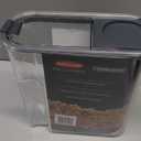 Rubbermaid Brilliance Airtight Cereal Food Storage Container, Shatterproof, BPA-Free and Dishwasher-Safe, 32oz Capacity