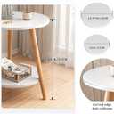 2 Layer Round Coffee Table, YS-02