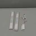 MCGOR 10inch Under Cabinet Lighting, 2 Pack Rechargeable Motion Sensor Light Indoor, 5 Levels Dimmable Magnetic Closet Lights, Wireless Under Counter Lights for Kitchen, Stairs