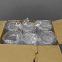 18Pcs Clear Acrylic Cylinder Vase for Centerpieces, 3 Sizes Shatter-Proof Plastic Cylinder Vase for Home Office Wedding Decorations