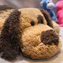 WEIGEDU Floppy Stuffed Dog Puppy Plush Toy, Huggable Beagle Labrador Retriever Stuffed Animal Dogs for Kids Girls Boys Baby Birthday Gift, 20 inch, Brown
