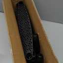 Gardenature Trampoline Ladder, 3-Steps with Horizontal Wide Steps, Universal Hook, Trampoline Stairs, Trampoline Accessories for Kids, Black