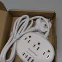 UK Ireland Travel Plug Adapter, US to UK Plug Adapter, Type G Travel Adapter with 3 Outlets 4 USB(2 USB C), 5FT Extension Cord, for US to Scotland London England British Irish Dubai Kenya Hong Kong