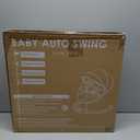 Baby Swing For Infants , Baby Auto Swing, Gray, Maximum weight is 9kg/19.8lbs