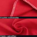NTBAY Body Microfiber Pillowcase, 1 Pack, 20 x 54, Red | Soft Brushed Microfiber with Envelope Closure, Set of 1 Body 20 x 54 Inch Pillowcase, Pillow Inserts Not Included
