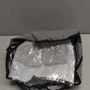 Oversized Clear Hat Organizer Bag for Travel and Storage, Ultra-large Capacity Caps Cowboy Hat Organizer for Closet With Handles, Hat Box Storage for Women & Men (Grey)