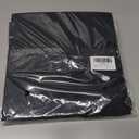 2 x Unisex Adult Matte Graduation Cap with Tassel Year Charm (Black)