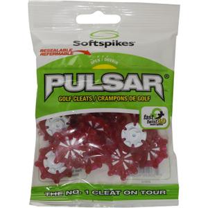 Softspikes Pulsar Fast Twist 3.0 Golf Cleat - 18 Count (Red)