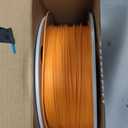 MarsWork PLA Basic, Pre-Dried Filament with Quick-Swap Reusable Spool 1kg (2.2lbs), 1.75mm 3D Printing Filament, Compatible with Bambu Lab 3D Printers – Pumpkin Orange