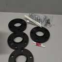 20mm Hubcentric 5x112 Wheel Spacers Thread 14x1.5 Hub Bore 66.6mm for E200 E250 C180 C63 AMG A5 S5 A6 S6 A7 A8, Forged Aluminum 4PCS