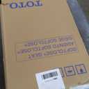 TOTO SoftClose Slow Close Elongated Toilet Seat and Lid, Cotton White - SS124#01