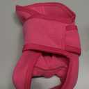 Queenmore XXS Dog Sweater, Soft Fleece Vest Pullover Dog Jacket with Leash Hole, Warm Winter Dog Clothes Cold Weather Doggy Dachshund Sweaters for Small Dogs Cats Boy or Girl (Pink, XXS)