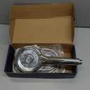 FEELSO Filtered Shower Head with Handheld, High Pressure 6 Spray Mode Showerhead with Filter, 15 Stages Water Softener Filters Beads for Hard Water-Remove Chlorine, Reduce Dry Itchy Skin, Extra Filter (Chrome)