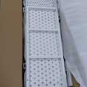 Wheelchair Ramp with Handrails for 5-12" Rise, Heavy Duty Handicap Ramp with Adjustable Flap, Portable Ramp for Home Steps, Stairs, Doorways, Curbs, Waterproof & Rust-Proof, 440 lbs Capacity