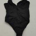 Popilush Shapewear Bodysuits for Women - Tummy Control Body Suits for Womens Deep V Corset Tops Thong Concert Outfits (M(4-6), Black)