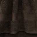 Cotton Paradise 100% Cotton Turkish Towel Set, Soft Absorbent Quick Dry, 4 Piece Washcloth Set, Chocolate Brown