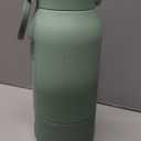 Momcozy Portable Bottle Warmer for Travel  Dual Heating Modes for Breast Milk & Water, Portable Milk Warmer with Fast Heating & Long Battery Life, 17 Ounces Large Capacity to Meet Your All-Day Needs (Gradual Change of Green)