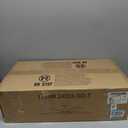 Ceiling Fans with LED Lights, 52 Inch 5-Blade Ceiling Fan Remote Control, Industrial Ceiling Fan with Reversible DC Motor, Downrod Mount LED Ceiling Light Chandelier for Bedroom (Gold & Black)