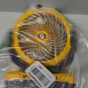 36000mAh Camping Fan,120H Rechargeable Fan Portable with Detachable Battery
Ventilador Recargable with 4 Speeds, LED, Remote, Timers,Battery Operated Outdoor Fan for Tent,Office,Jobsite,Workshop,Travel