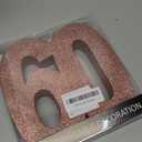 60th Birthday Decorations for Women,60th Anniversary Decorations,Rose Gold Glitter 60th Birthday Party Centerpieces for Table Decorations,60 Table Topper Decor, 8*8*1.2in