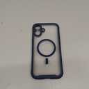 Miracase Magnetic for iPhone 16 Plus Case Full-Body Phone with Built-in Glass Screen Protector, [Compatible with MagSafe] Military Drop Proof 16 Plus Cover Bumper, Storm Blue