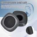 INF Replacement Earpads Cushions Compatible with Marshall Major IV On-Ear Headphone, 1 Pair Protein Leather Ear Pads with Soft Memory Foam, Noise Isolating Earpads(Black)