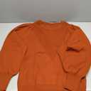 Women's Sweaters Fall 2026 Dressy Casual Long Sleeve Shirts Ribbed Knit Winter Outfits Puff Pullover Jumper Tops Size XL