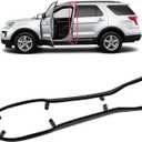 Door Weatherstrip 2pcs Fit for Ford Explorer 2011-2019 Door Seal