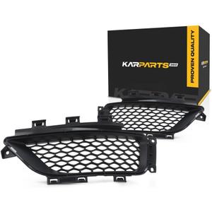 For Chrysler 300 2015 Bumper Grille Driver and Passenger Side | Pair | Front | Replacement For CH1038193, CH1039193 | 68231613AA, 68231612AA