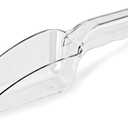 New Star Foodservice 34387 Polycarbonate Plastic Utility Ice Scoop, Clear, 6-Ounce