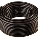 (1/2" ID x 5/8" OD x 100 ft) HydroMaxx Flexible Non-Toxic, BPA Free, Black Vinyl Tubing