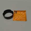 K&F CONCEPT Lens Hood Replace of EW-65C Hood Compatible with Canon RF 16mm F2.8 STM Reversible Snap on Camera Lens Shade Fits 43mm Filters and Lens Cap (55mm)