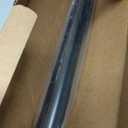 Ivilon Drapery Window Curtain Rod - End Cap Style Design 1 Inch Pole. 48 to 86 Inch Color Black
