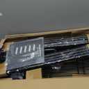 DUMOS 3-Tier Metal Wire Storage Shelves, Adjustable Standing Storage Rack Shelf, Heavy Duty Steel Shelving Unit Organizers for Kitchen Bathroom Pantry Garage, 23.2" W13.4" D30.3" H, Black