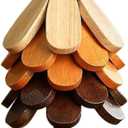 Wooden Trivets for Hot Dishes, Tree Shape Trivet 1Set Like a Christmas Tree, Foldable Kitchen Wooden Trivet for Hot Dishes,Pot,Bowl,Teapot,Hot Pot Holder (Star, 5 Layer)