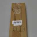 Coconut Opener Tools with Hammer, Super Safe & Easy to Open Young Coconuts Tool, Food Grade Stainless Steel Coconut Opener Set, Rubber Mallet with Handle (Black)