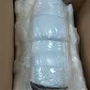 3PCS Wedge Pillow Set for After Surgery, Back Pillow for Bed Sitting up, 10-in-1 Foam Wedge Pillow for Acid Reflux & Back Pain Relief, Post Surgery Pillow for GERD & Snoring, White