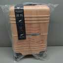 Travelers Club Richmond 22" Rolling Carry-On suitcase, Pink