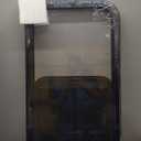 RV Window for Trailer Camper, 30" W x 22" H RV Exit Window with Net Screen and Trim Ring RV Window for Cargo Trailer Camper for 1-1/2" to 1-4/5" Thick Walls, DOT Approved