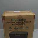 Woolsche Paper Shredder,10-Sheet Cross Cut with 3.43-Gallon Basket, P-4 Security Level,3-Mode Design - Shreds CD and Credit Card, Durable, Fast and Jam Proof for Home Office (ETL Certified)