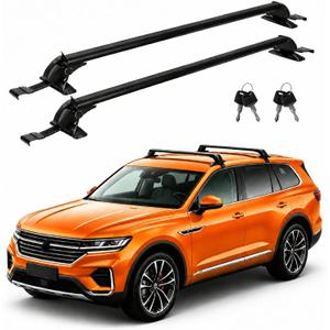 Universal Car Roof Rack, 43" Aluminum Roof Rack Cross Bars | Anti-Theft Lock, Rooftop Cargo Carrier Luggage Holders Cross Bars, 165LBS Capacity for Kayaks Surfboards Bikes Baskets Tools
