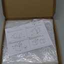 All Clear Acrylic DIY Wedding Box with Your DIY Print - Assembly Box for Reception/Party Decorations (10x10x8.5)