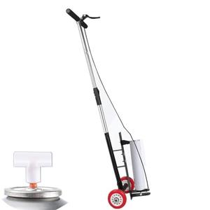 Marking Paint Wand, Industrial Two-Wheeled Marking Stick for Line Paint Stripe Ground, Side Push Applicator for Sport Field & Utility Marking | Compatible with Inverted Marking Paint(T-Tip Nozzle)