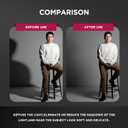 [2 Pack] 33"/84cm White Translucent Soft Umbrella Kit,Photography Umbrella Lighting Kit for Studio/Outdoor Photo and Video Lighting Accessories (2 * 33" White)