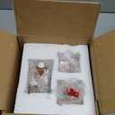 Rileryan Christmas Gingerbread Man Train Figurines Decor Gingerbread Village Accessories Christmas Indoor Fireplace Table Centerpieces Home Kitchen Decorations Gifts